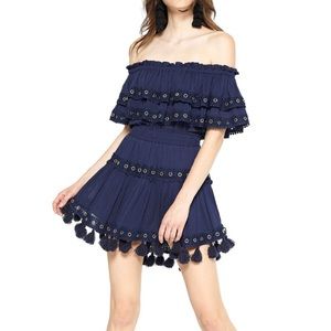MISA Los Angeles Marcella Tassel Skirt